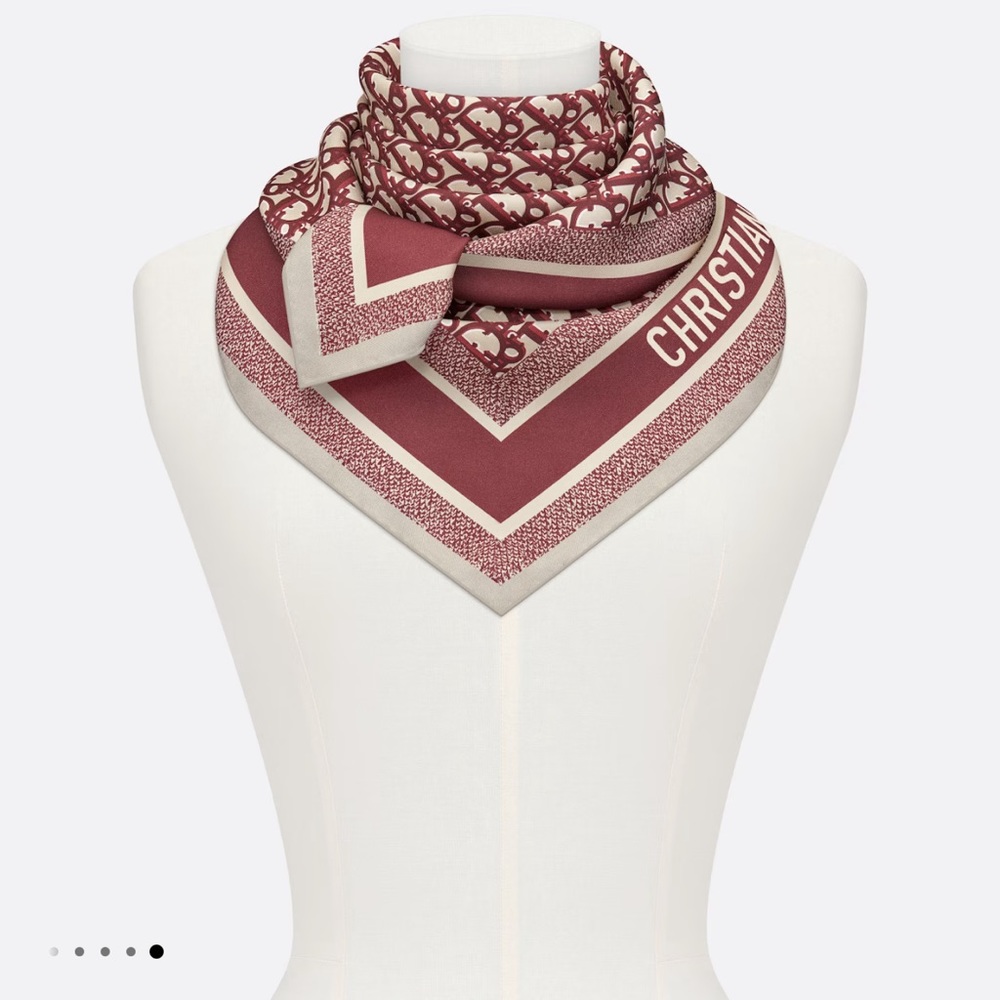 DIOR 90 SQUARE SCARF